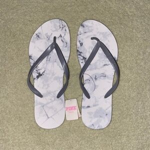 Victoria Secret PINK Rubber Flip Flops - Size 7-8